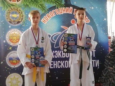 Новогодний турнир по тхэквондо МФТ