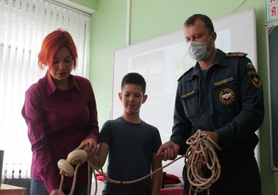 «Безопасное лето» в пришкольном лагере