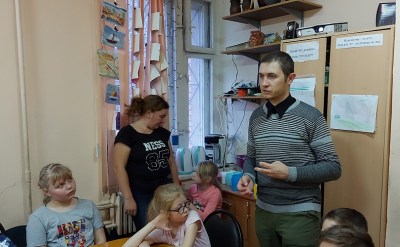 Занятие по морской подготовке 