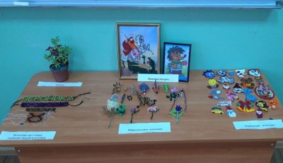 Выставка по бисероплетению
