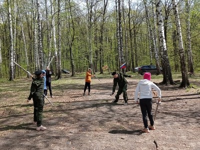Патриотическая игра, посвящённая празднованию памяти Георгия Победаносца и Дню Победы