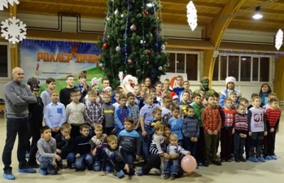 Новогодний праздник на роликах