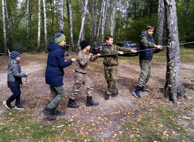 Закрытие летнего туристического сезона в «Юных разведчиках»