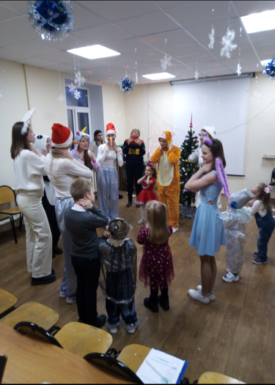 Новогодний праздник в «Теремке»