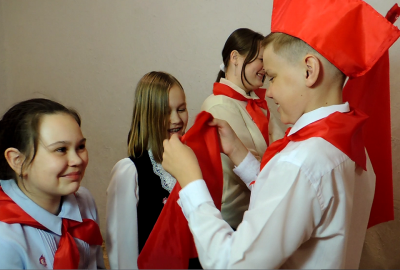 Выпуск видеоролика о Пионерии