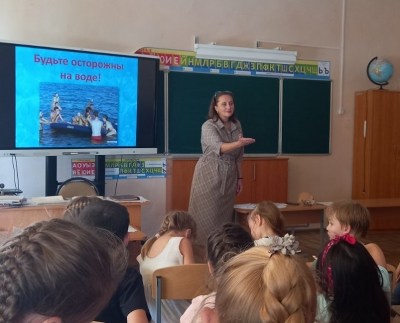 Акция «Безопасное лето» в пришкольных лагерях