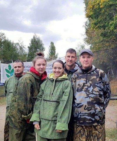 Соревнование по пейнтболу, посвященное Дню учителя 