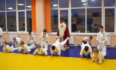 Новогодняя тренировка в объединении 