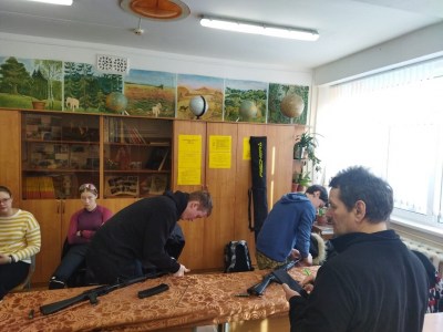 Первенство по неполной разборке-сборке АК-74 