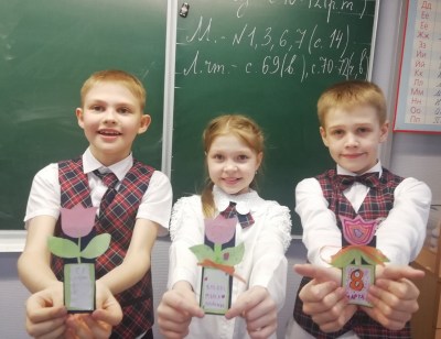 Мастер-класс к 8 марта 