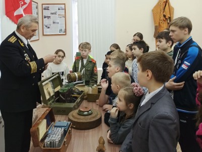 В музее «Морской и боевой Славы»