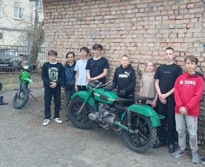 Мотоцикл в зону СВО 