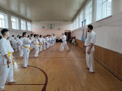 Учебно-тренировочные сборы по карате киокусинкай