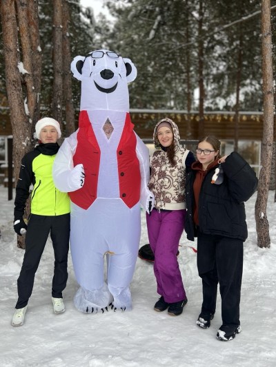 Рождественский турнир по снежному волейболу 