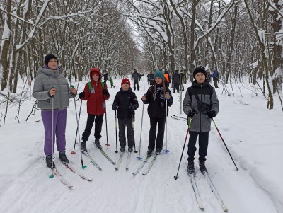 Поход на лыжах
