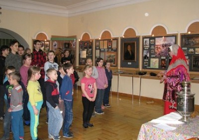 Праздник в Краеведческом музее «Святочные гулянья»