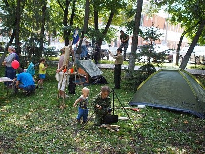 «День открытых дверей» объединения «Юные разведчики»